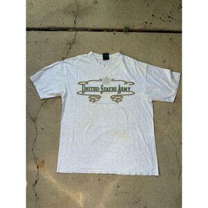 Vintage 90's United States Army Ft. Jackson SC Single Stitch Tee T-Shirt Large